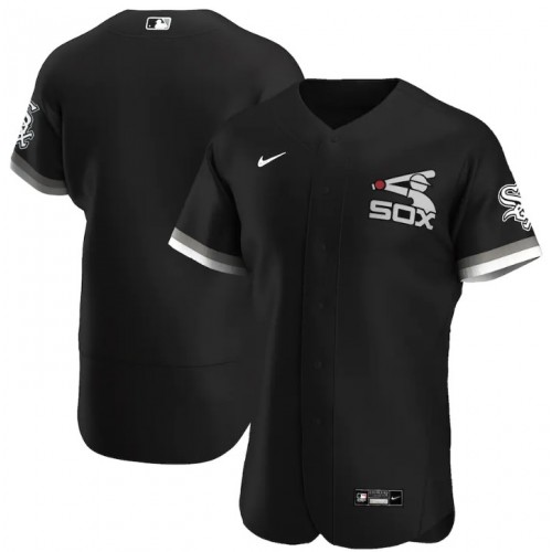 Men's Chicago White Sox Nike Black Alternate Authentic Team Jersey Men's Chicago White Sox Nike Black Alternate Authentic Team Jersey