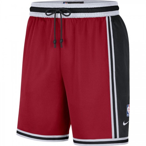 Men's Miami Heat Nike Pre-Game Performance Shorts - Red/Black