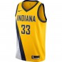 Myles Turner Indiana Pacers Nike Finished Swingman Jersey Gold - Statement Edition