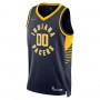 Indiana Pacers Nike 2021/22 Diamond Swingman Custom Jersey - Icon Edition - Navy