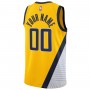 Indiana Pacers Jordan Brand Unisex 2022/23 Swingman Custom Jersey - Statement Edition - Yellow