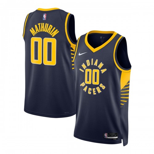 Bennedict Mathurin Indiana Pacers Nike Unisex Swingman Jersey - Icon Edition - Navy
