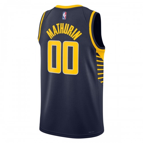 Bennedict Mathurin Indiana Pacers Nike Unisex Swingman Jersey - Icon Edition - Navy