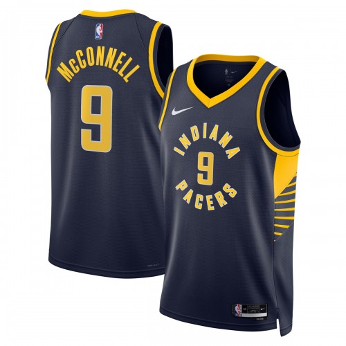 T.J. McConnell Indiana Pacers Nike Unisex Swingman Replica Jersey - Icon Edition - Navy T.J. McConnell Indiana Pacers Nike Unisex Swingman Replica Jersey - Icon Edition - Navy