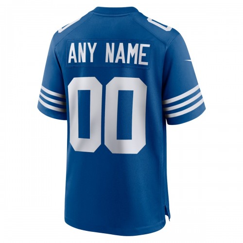 Indianapolis Colts Nike Alternate Custom Jersey - Royal