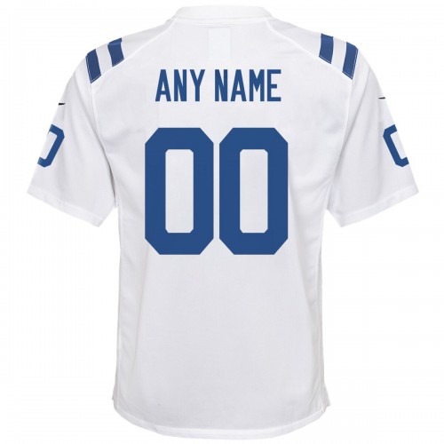 Nike Indianapolis Colts Youth Custom Game Jersey - White