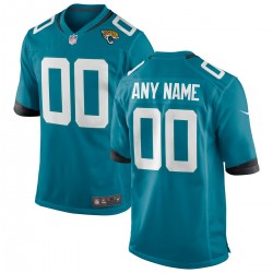Jacksonville Jaguars Nike Alternate Custom Game Jersey - Teal