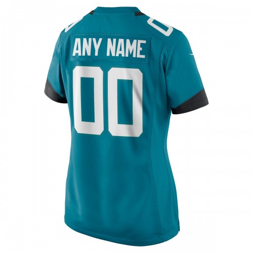 Jacksonville Jaguars Nike Women's Alternate Custom Jersey - Teal