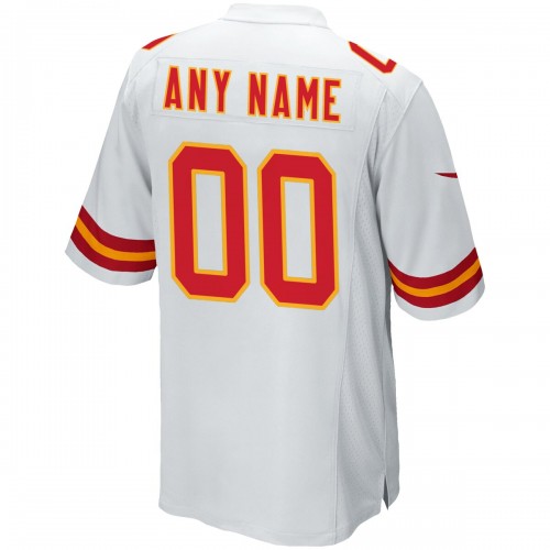 Kansas City Chiefs Nike Custom Game Jersey - White