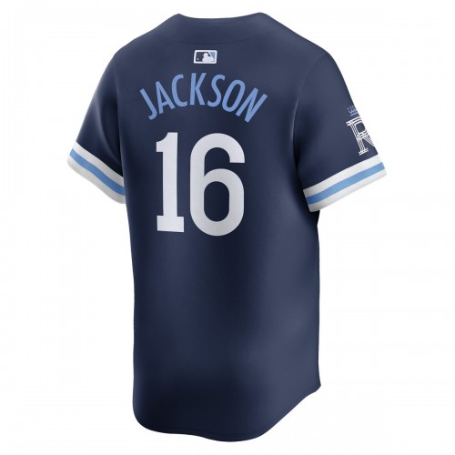 Bo Jackson Kansas City Royals Nike City Connect Retired Player Jersey - Navy