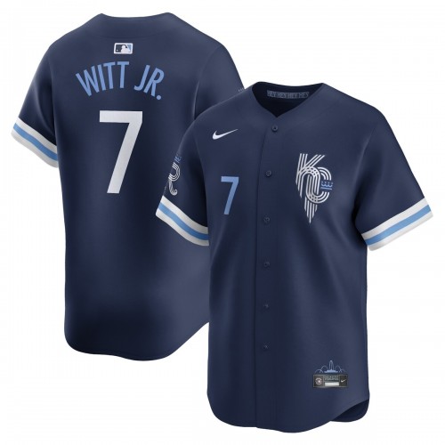 Bobby Witt Jr. Kansas City Royals Nike City Connect Limited Player Jersey - Navy