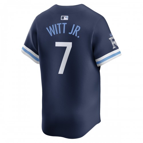 Bobby Witt Jr. Kansas City Royals Nike City Connect Limited Player Jersey - Navy