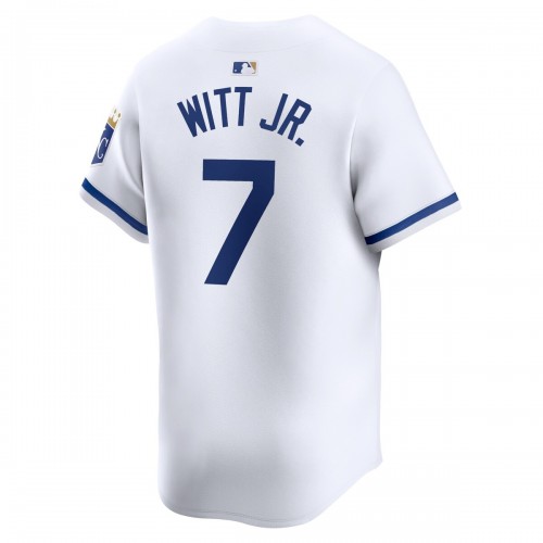 Bobby Witt Jr. Kansas City Royals Nike Home Limited Player Jersey - White