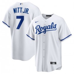 Bobby Witt Jr. Kansas City Royals Nike Home Replica Player Jersey - White Bobby Witt Jr. Kansas City Royals Nike Home Replica Player Jersey - White