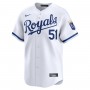 Brady Singer Kansas City Royals Nike Home Limited Player Jersey - White