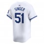 Brady Singer Kansas City Royals Nike Home Limited Player Jersey - White