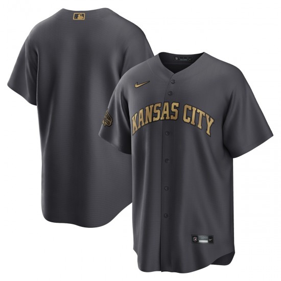 Kansas City Royals Nike 2022 MLB All-Star Game Replica Blank Jersey - Charcoal