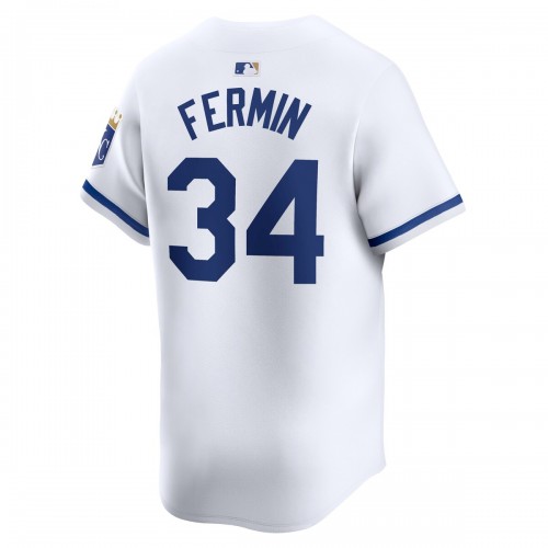 Freddy Fermin Kansas City Royals Nike Home Limited Player Jersey - White