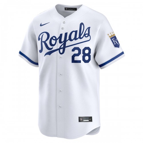 Kyle Isbel Kansas City Royals Nike Home Limited Player Jersey - White