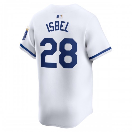 Kyle Isbel Kansas City Royals Nike Home Limited Player Jersey - White