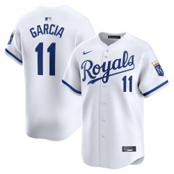 Maikel Garcia Kansas City Royals Nike Home Limited Player Jersey - White Maikel Garcia Kansas City Royals Nike Home Limited Player Jersey - White