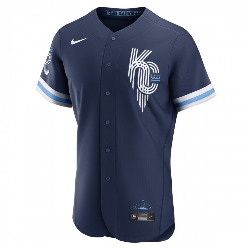 Kansas City Royals Nike 2022 City Connect Authentic Jersey - Navy Kansas City Royals Nike 2022 City Connect Authentic Jersey - Navy