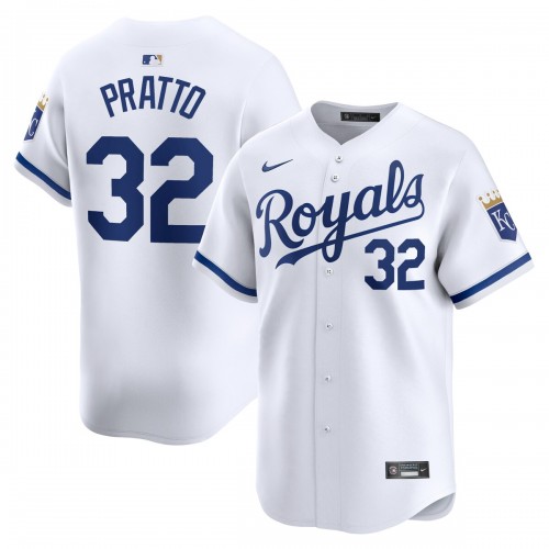 Nick Pratto Kansas City Royals Nike Home Limited Player Jersey - White