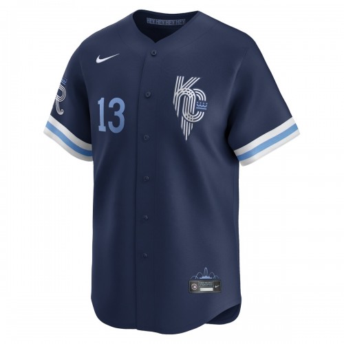 Salvador Perez Kansas City Royals Nike City Connect Limited Player Jersey - Navy