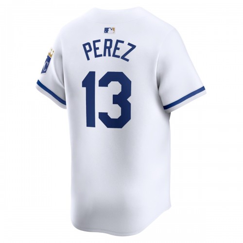 Salvador Perez Kansas City Royals Nike Home Limited Player Jersey - White