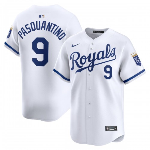 Vinnie Pasquantino Kansas City Royals Nike Home Limited Player Jersey - White