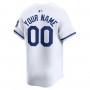 Kansas City Royals Nike Home Limited Custom Jersey - White