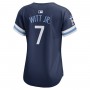 Bobby Witt Jr. Kansas City Royals Nike Women's City Connect Limited Player Jersey - Navy