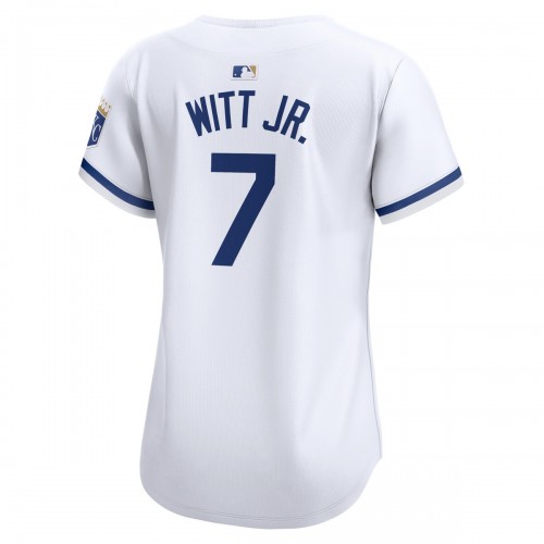 Bobby Witt Jr. Kansas City Royals Nike Women's Home Limited Player Jersey - White