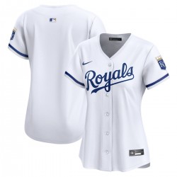 Kansas City Royals Nike Women's Home Limited Jersey - White Kansas City Royals Nike Women's Home Limited Jersey - White