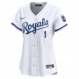 Kansas City Royals Nike Women's #1 Mom Home Limited Jersey - White