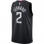 Kawhi Leonard LA Clippers Jordan Brand 2020/21 Swingman Jersey - Statement Edition - Black