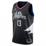 Paul George LA Clippers Jordan Brand 2022/23 Statement Edition Swingman Jersey - Black
