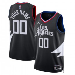 LA Clippers Jordan Brand Unisex 2022/23 Swingman Custom Jersey - Statement Edition - Black LA Clippers Jordan Brand Unisex 2022/23 Swingman Custom Jersey - Statement Edition - Black
