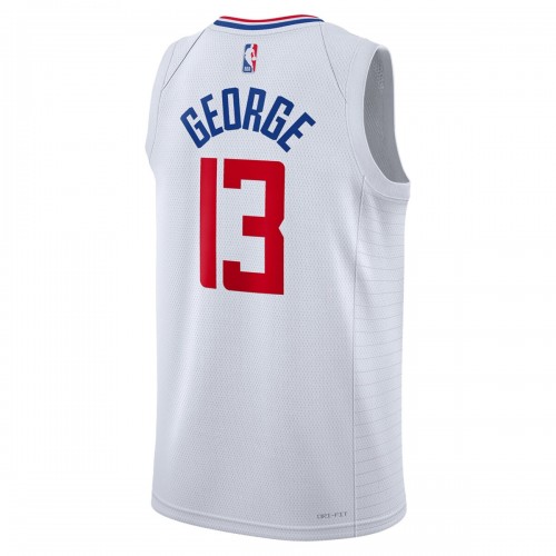 Paul George LA Clippers Nike Unisex 2022/23 Swingman Jersey - Association Edition - White