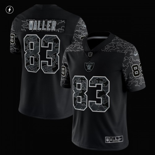 Darren Waller Las Vegas Raiders Nike RFLCTV Limited Jersey - Black