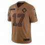Davante Adams Las Vegas Raiders Nike 2023 Salute To Service Limited Jersey - Brown