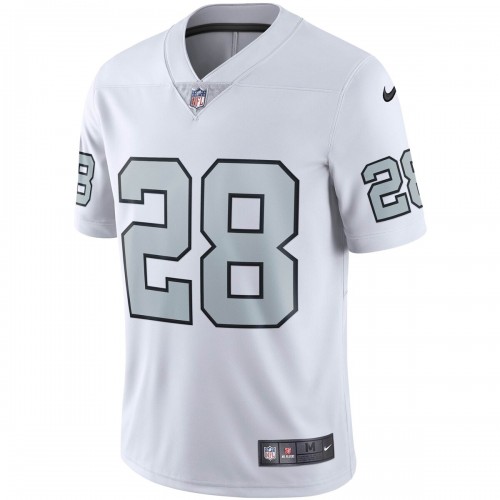 Josh Jacobs Las Vegas Raiders Nike Vapor Untouchable Color Rush Limited Player Jersey - White