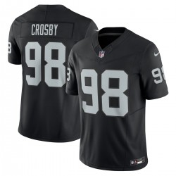 Maxx Crosby Las Vegas Raiders Nike Vapor F.U.S.E. Limited  Jersey - Black