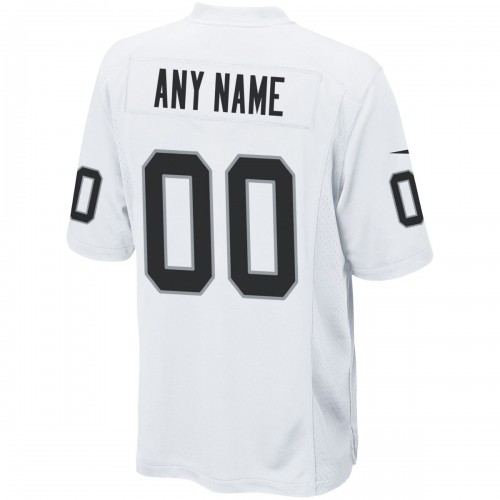 Las Vegas Raiders Nike Custom Game Jersey - White