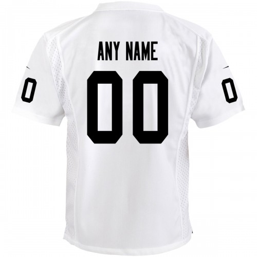 Las Vegas Raiders Nike Youth Team Custom Game Jersey - White