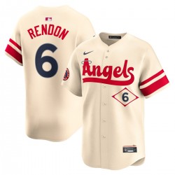 Anthony Rendon Los Angeles Angels Nike City Connect Limited Player Jersey - Cream Anthony Rendon Los Angeles Angels Nike City Connect Limited Player Jersey - Cream