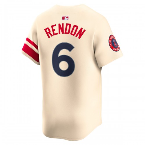 Anthony Rendon Los Angeles Angels Nike City Connect Limited Player Jersey - Cream