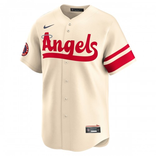 Los Angeles Angels Nike City Connect Limited Jersey - Cream