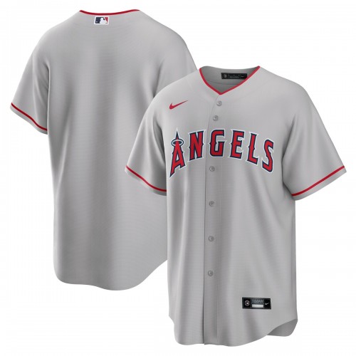 Los Angeles Angels Nike Road Replica Team Jersey - Gray