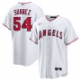 José Quijada Los Angeles Angels Nike Home Replica Player Jersey - White